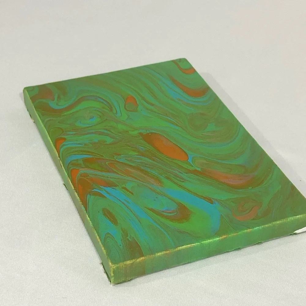 Abstract Acrylic Pour Canvas Art